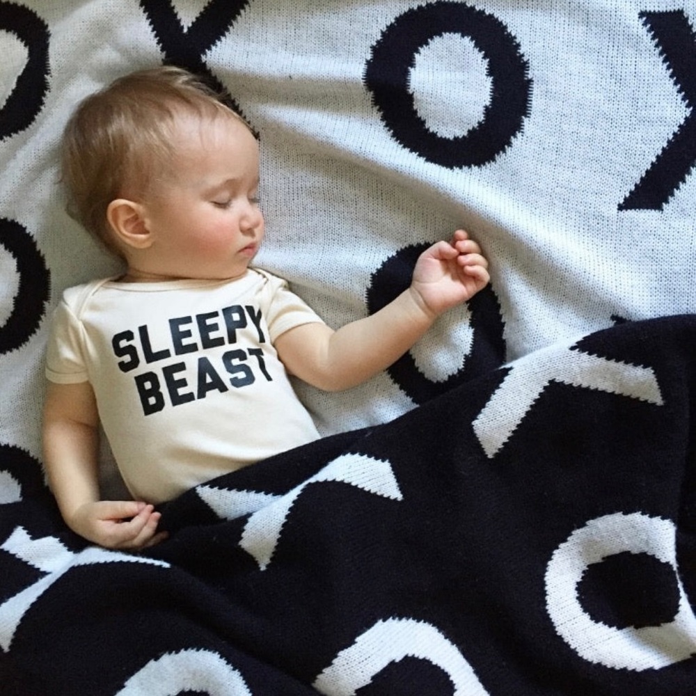 Sleepy beast onesie
